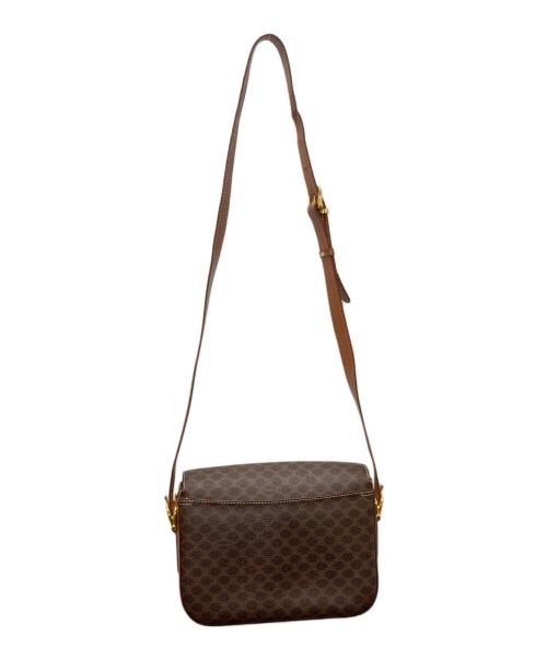 CELINE（セリーヌ）CELINE (セリーヌ) 馬車金具ショルダーバッグ ブラウンの古着・服飾アイテム