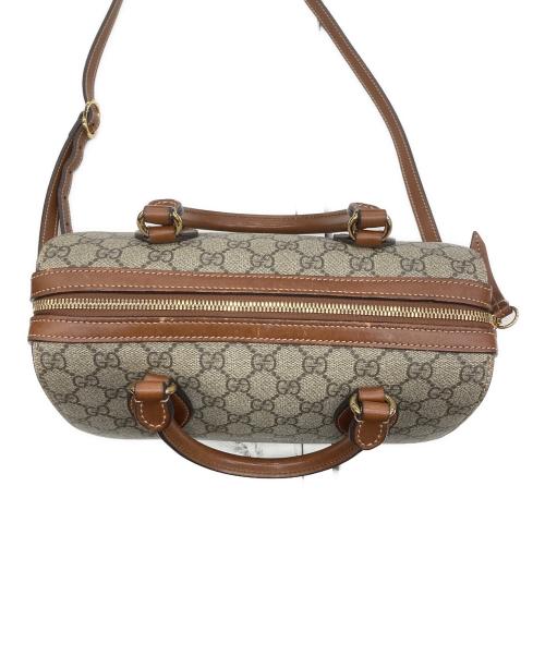GUCCI（グッチ）GUCCI (グッチ) GGブルームス 2WAYショルダーバッグ グレー×ブラウンの古着・服飾アイテム