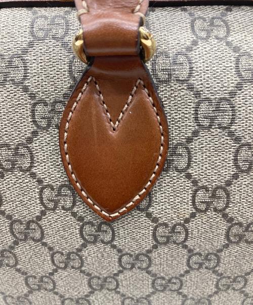 GUCCI（グッチ）GUCCI (グッチ) GGブルームス 2WAYショルダーバッグ グレー×ブラウンの古着・服飾アイテム
