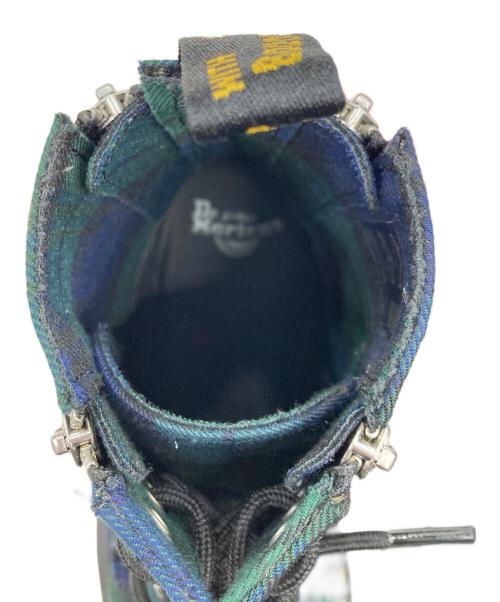 Dr.Martens（ドクターマーチン）Dr.Martens (ドクターマーチン) CORE APPLIQUE 1460 ZIP グリーン×ネイビー サイズ:UK5の古着・服飾アイテム