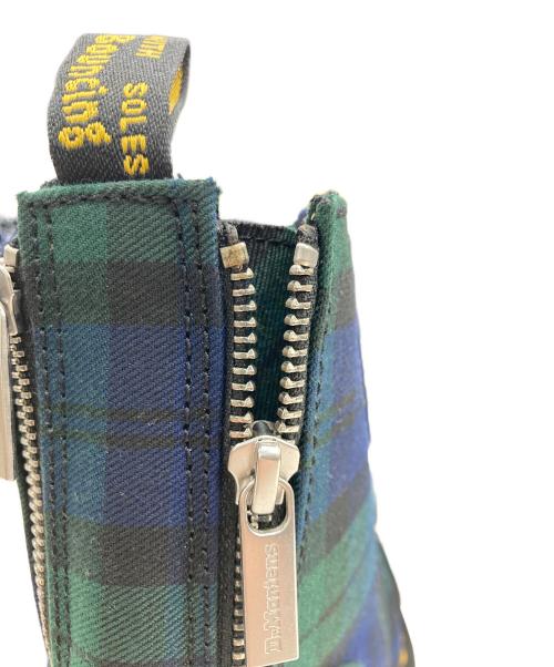 Dr.Martens（ドクターマーチン）Dr.Martens (ドクターマーチン) CORE APPLIQUE 1460 ZIP グリーン×ネイビー サイズ:UK5の古着・服飾アイテム