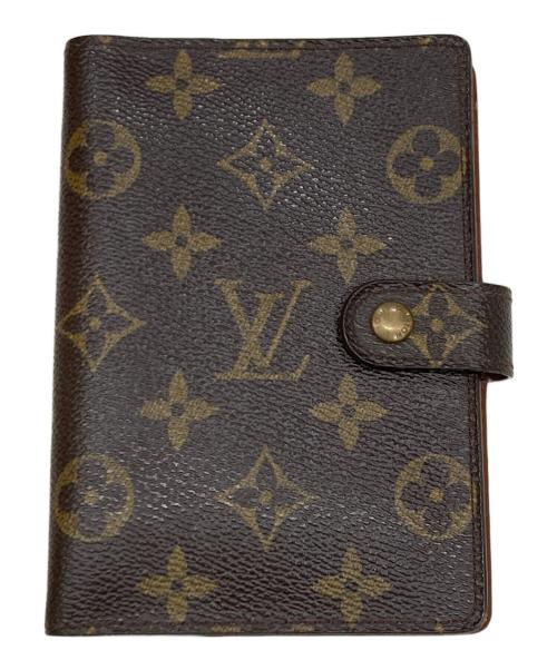 LOUIS VUITTON（ルイ ヴィトン）LOUIS VUITTON (ルイ ヴィトン) モノグラム アジェンダPM/手帳カバー ブラウンの古着・服飾アイテム
