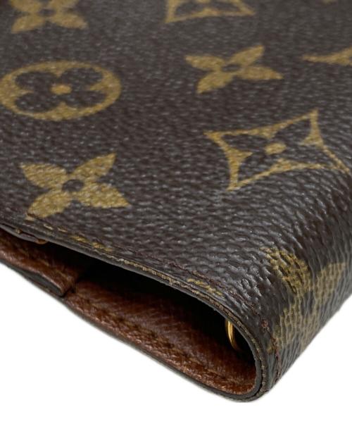 LOUIS VUITTON（ルイ ヴィトン）LOUIS VUITTON (ルイ ヴィトン) モノグラム アジェンダPM/手帳カバー ブラウンの古着・服飾アイテム