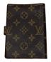 LOUIS VUITTON (ルイ ヴィトン) モノグラム アジェンダPM/手帳カバー ブラウン：9000円