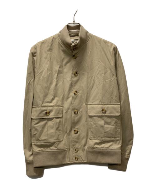 VALSTAR（ヴァルスター）Valstar (ヴァルスター) ヘリテージ 撥水コットンナイロン ブルゾン ベージュ サイズ:48の古着・服飾アイテム