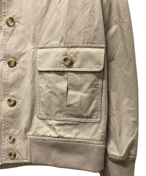 VALSTAR（ヴァルスター）Valstar (ヴァルスター) ヘリテージ 撥水コットンナイロン ブルゾン ベージュ サイズ:48の古着・服飾アイテム