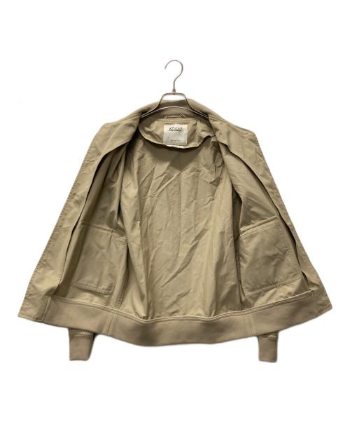 VALSTAR（ヴァルスター）Valstar (ヴァルスター) ヘリテージ 撥水コットンナイロン ブルゾン ベージュ サイズ:48の古着・服飾アイテム