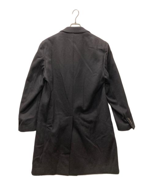 LARDINI（ラルディーニ）LARDINI (ラルディーニ) ウールメルトン3Bチェスターコート ネイビー サイズ:XL 未使用品の古着・服飾アイテム