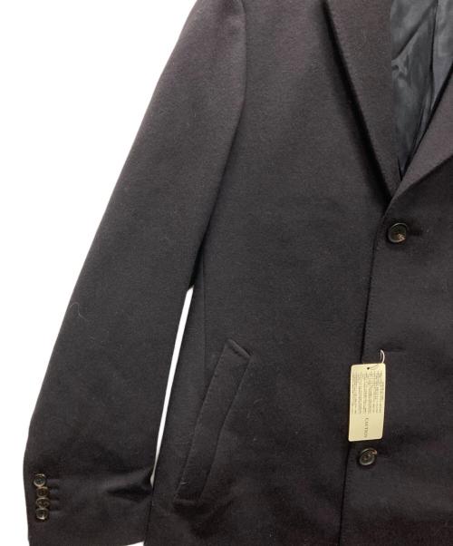 LARDINI（ラルディーニ）LARDINI (ラルディーニ) ウールメルトン3Bチェスターコート ネイビー サイズ:XL 未使用品の古着・服飾アイテム