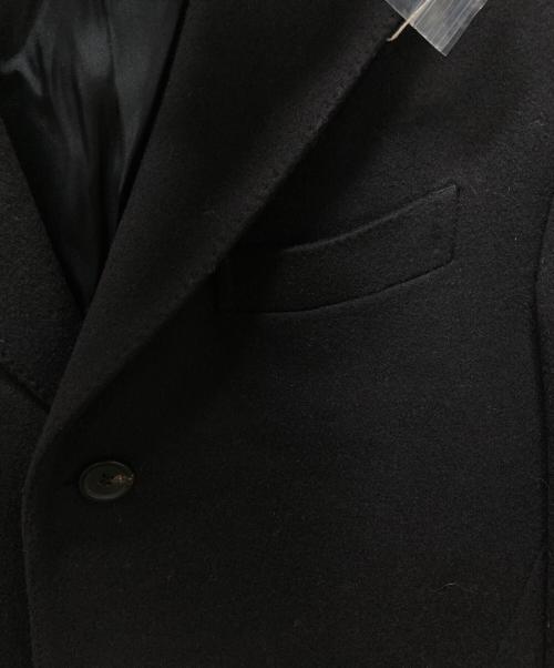 LARDINI（ラルディーニ）LARDINI (ラルディーニ) ウールメルトン3Bチェスターコート ネイビー サイズ:XL 未使用品の古着・服飾アイテム