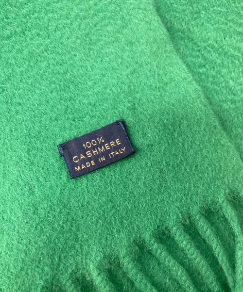 LORO PIANA（ロロピアーナ）LORO PIANA (ロロピアーナ) カシミヤマフラー グリーンの古着・服飾アイテム