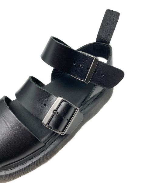 Dr.Martens（ドクターマーチン）Dr.Martens (ドクターマーチン) GRYPHON STRAP SANDAL ブラック サイズ:37の古着・服飾アイテム