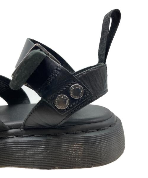 Dr.Martens（ドクターマーチン）Dr.Martens (ドクターマーチン) GRYPHON STRAP SANDAL ブラック サイズ:37の古着・服飾アイテム