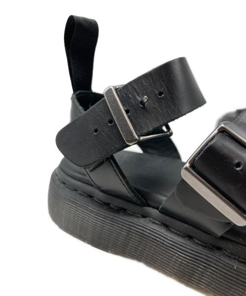 Dr.Martens（ドクターマーチン）Dr.Martens (ドクターマーチン) GRYPHON STRAP SANDAL ブラック サイズ:37の古着・服飾アイテム