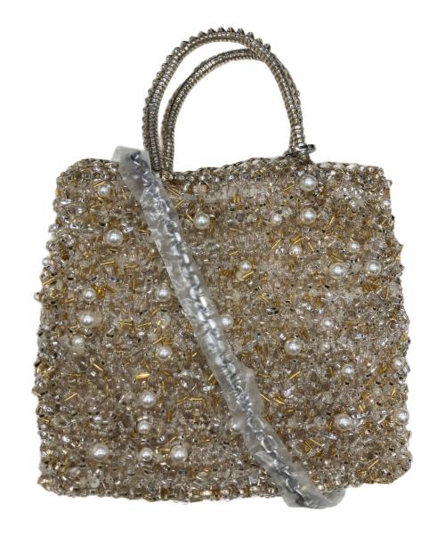 ANTEPRIMA（アンテプリマ）ANTEPRIMA (アンテプリマ) ペルラ グリッター スモール/ショルダーバッグ OROGENTO/ゴールドの古着・服飾アイテム