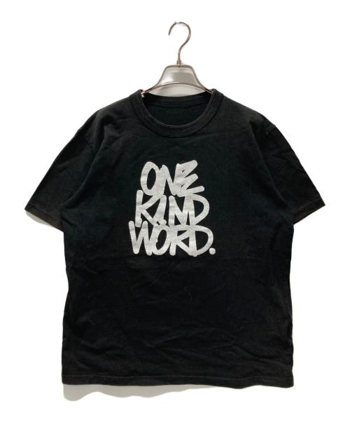 sacai（サカイ）sacai (サカイ) Eric Haze (エリック・ヘイズ) ONE KIND WORD プリントTシャツ ブラック サイズ:4の古着・服飾アイテム
