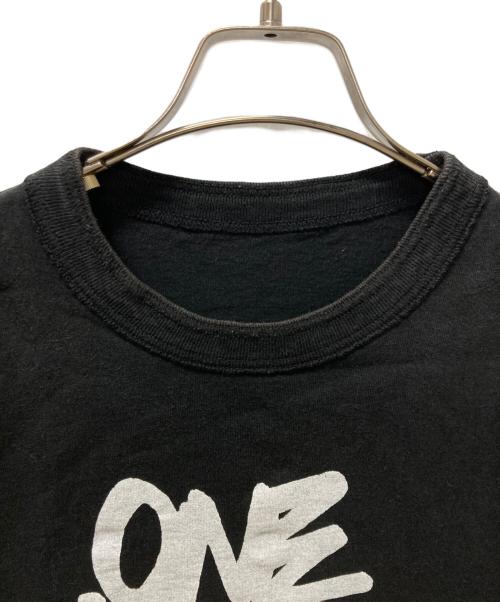 sacai（サカイ）sacai (サカイ) Eric Haze (エリック・ヘイズ) ONE KIND WORD プリントTシャツ ブラック サイズ:4の古着・服飾アイテム