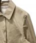 中古・古着 To b. by agnes b. (トゥービー バイ アニエスベー) buttoned coat/ステンカラーコート ベージュ サイズ:36 未使用品：10000円