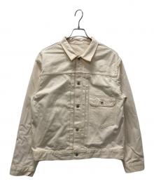 MOTOR by HIDEO MOTOIKE（ヒデオ モトイケ）の古着「1st Type ジャケット」｜アイボリー
