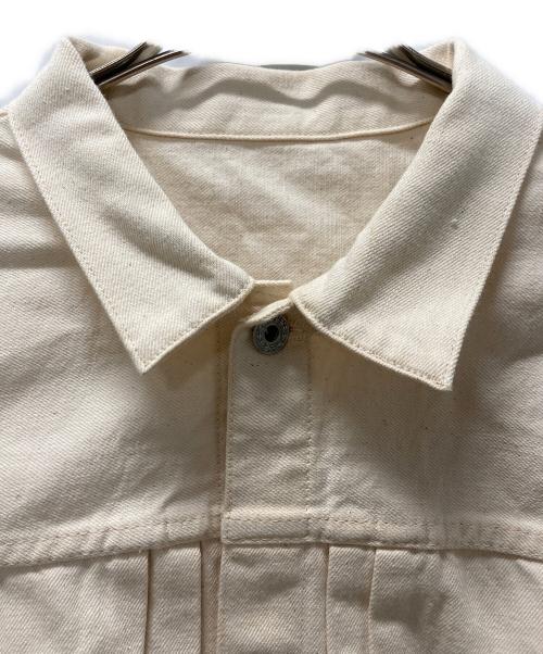MOTOR by HIDEO MOTOIKE（ヒデオ モトイケ）MOTOR by HIDEO MOTOIKE (ヒデオ モトイケ) 1st Type ジャケット アイボリー サイズ:42の古着・服飾アイテム