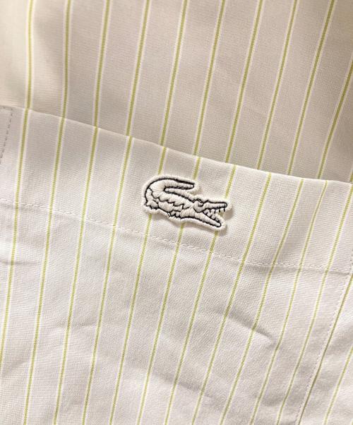 LACOSTE（ラコステ）LACOSTE (ラコステ) マルチストライプシャツドレス ベージュ サイズ:36 未使用品の古着・服飾アイテム