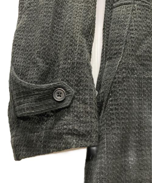 COLINA（コリーナ）COLINA (コリーナ) garabo sashiko kasuri atelier coat mid ブラック サイズ:L 未使用品の古着・服飾アイテム