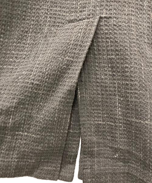 COLINA（コリーナ）COLINA (コリーナ) garabo sashiko kasuri atelier coat mid ブラック サイズ:L 未使用品の古着・服飾アイテム