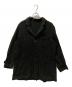 COLINA（コリーナ）の古着「garabo sashiko kasuri atelier coat mid」｜ブラック