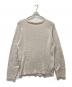 OUR LEGACY（アワーレガシー）の古着「CHUNKY RAGLAN KNIT/ヘンプ混ラグランニット」｜ライトグレー
