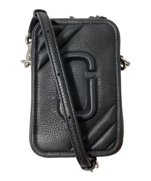 MARC JACOBS（マークジェイコブス）MARC JACOBS (マークジェイコブス) THE MOTO SHOP PHONE CROSSBODY/ショルダーバッグ ブラックの古着・服飾アイテム