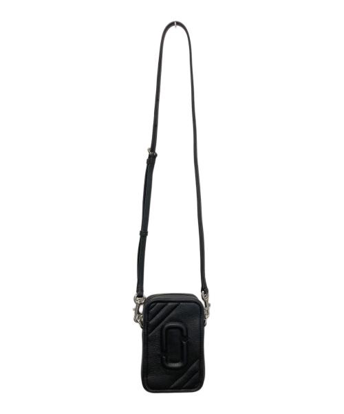 MARC JACOBS（マークジェイコブス）MARC JACOBS (マークジェイコブス) THE MOTO SHOP PHONE CROSSBODY/ショルダーバッグ ブラックの古着・服飾アイテム