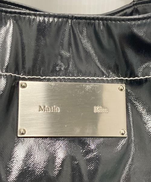 Matin Kim（マーティン・キム）Matin Kim (マーティン・キム) BIG COATING TOTE BAG ブラックの古着・服飾アイテム