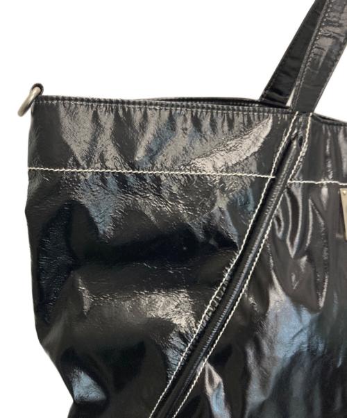 Matin Kim（マーティン・キム）Matin Kim (マーティン・キム) BIG COATING TOTE BAG ブラックの古着・服飾アイテム