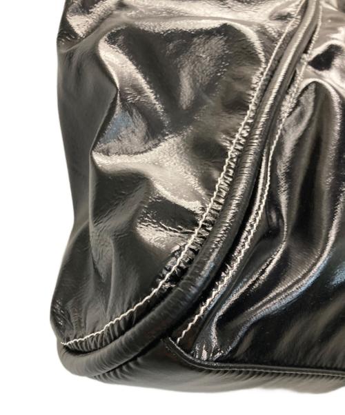 Matin Kim（マーティン・キム）Matin Kim (マーティン・キム) BIG COATING TOTE BAG ブラックの古着・服飾アイテム