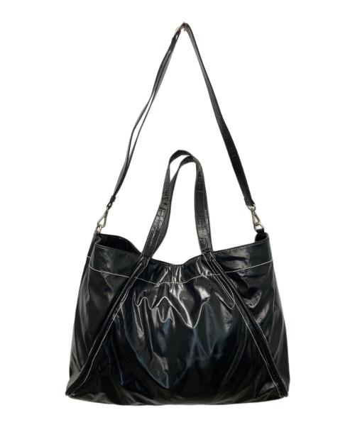 Matin Kim（マーティン・キム）Matin Kim (マーティン・キム) BIG COATING TOTE BAG ブラックの古着・服飾アイテム