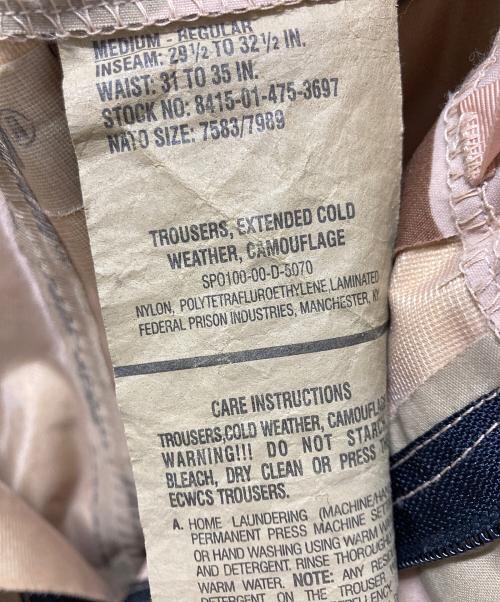 US ARMY（ユーエスアーミー）US ARMY (ユーエスアーミー) 00sECWCS GORE-TEX Orverpants/デザートカモパンツ ベージュ サイズ:Mの古着・服飾アイテム