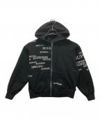 SUPREMEシュプリーム）の古着「Special Zip Up Hooded Sweatshirt」｜ブラック