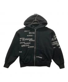 SUPREME（シュプリーム）の古着「Special Zip Up Hooded Sweatshirt」｜ブラック