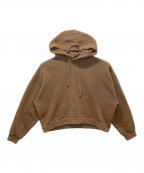 Acne studiosアクネ ストゥディオズ）の古着「フーデッドセーター」｜ブラウン