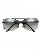 Christian Diorクリスチャン ディオール）の古着「47ラインストーンサングラス」｜ブラック