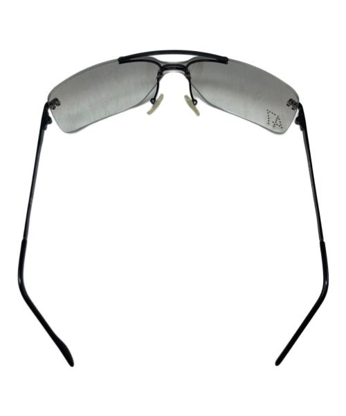 Christian Dior（クリスチャン ディオール）Christian Dior (クリスチャン ディオール) 47ラインストーンサングラス ブラックの古着・服飾アイテム