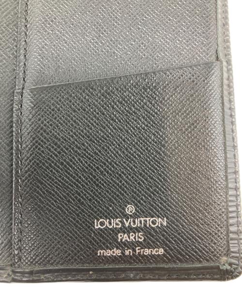 LOUIS VUITTON（ルイ ヴィトン）LOUIS VUITTON (ルイ ヴィトン) エピ ポルトフォイユ ブラザ 長財布 ブラックの古着・服飾アイテム