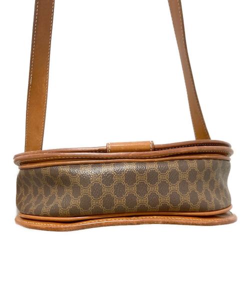 CELINE（セリーヌ）CELINE (セリーヌ) マカダム柄ショルダーバッグ ブラウンの古着・服飾アイテム
