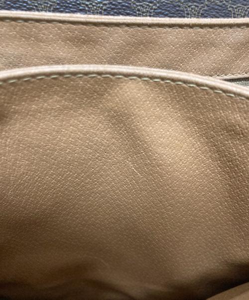 CELINE（セリーヌ）CELINE (セリーヌ) マカダム柄ショルダーバッグ ブラウンの古着・服飾アイテム