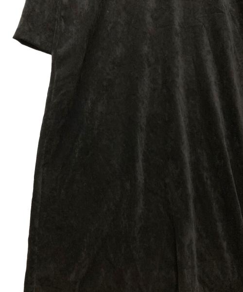 CITYSHOP（シティショップ）CITYSHOP (シティショップ) VELVETEEN KAFTAN DRESS ブラック サイズ:38の古着・服飾アイテム