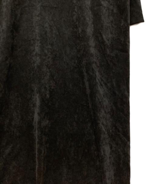 CITYSHOP（シティショップ）CITYSHOP (シティショップ) VELVETEEN KAFTAN DRESS ブラック サイズ:38の古着・服飾アイテム