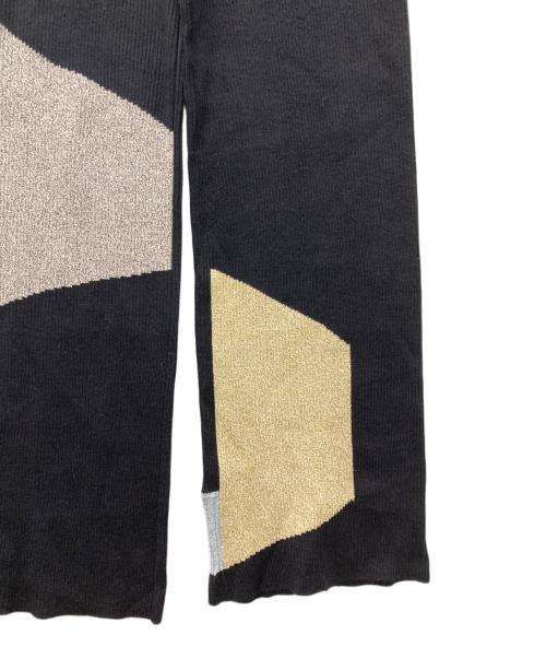 soduk（スドーク）soduk (スドーク) color pallete trousers ブラック サイズ:表記無しの古着・服飾アイテム