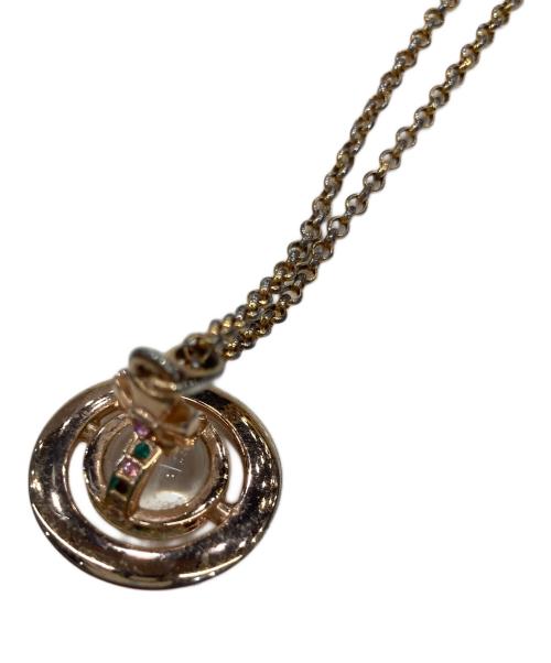 Vivienne Westwood（ヴィヴィアンウエストウッド）Vivienne Westwood (ヴィヴィアンウエストウッド) オーブネックレス ゴールドの古着・服飾アイテム