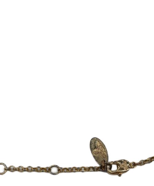 Vivienne Westwood（ヴィヴィアンウエストウッド）Vivienne Westwood (ヴィヴィアンウエストウッド) オーブネックレス ゴールドの古着・服飾アイテム