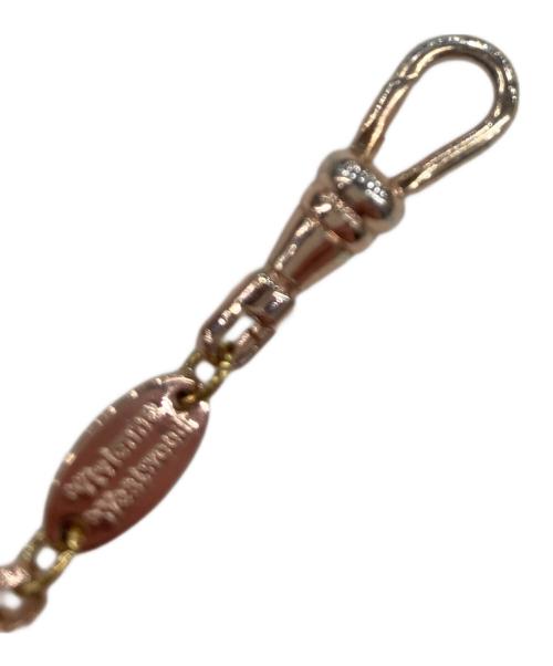 Vivienne Westwood（ヴィヴィアンウエストウッド）Vivienne Westwood (ヴィヴィアンウエストウッド) プチオーブブレスレット ピンクゴールドの古着・服飾アイテム